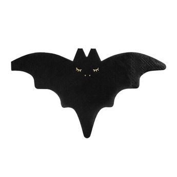 Servilletas Forma Murciélago Halloween (20)