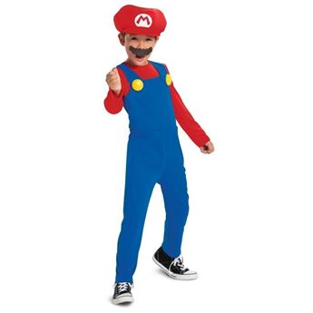Disfraz de Super Mario Bros Mario Lujo (4-6 Años)