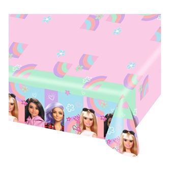 Mantel de Barbie Sweet Mattel papel (120cm x 180cm)