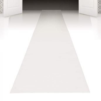 Alfombra Blanca Decorativa (4,5m)