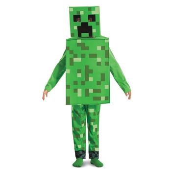 Disfraz de Minecraft Creeper Lujo (4-6 Años)