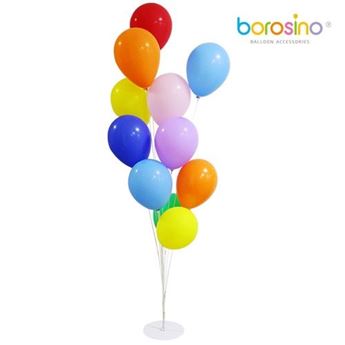 Centro de Mesa para Globos Blanco 11 Varillas (De 40 a 75 cm)