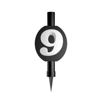 Bengala Número 9 Negra