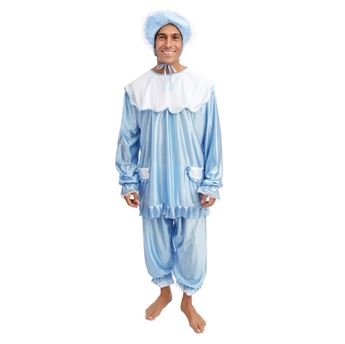 Disfraz de Bebé Azul para Adulto (Talla L-XL)