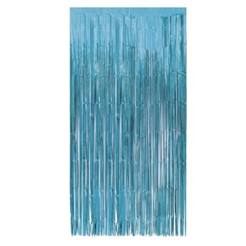 Cortina Azul Claro Metalizado (100cm x 200cm)