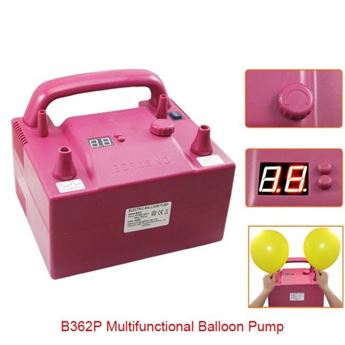 Inflador Eléctrico 2 Boquillas/Temporizador 800w