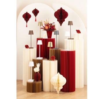 Pedestal Plegable Color Rojo (60cm)