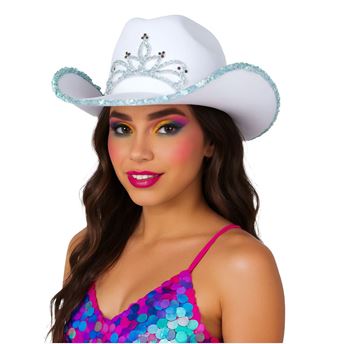 Sombrero Cowboy Fieltro Blanco