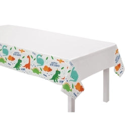 RECUBIERTA DE MESA DE PLÁSTICO DINO-MITE 137CM X 260CM