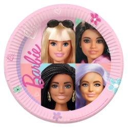 8 PLATOS BARBIE SWEET LIFE 23 CM