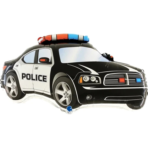 COCHE DE POLICÍA NEGRO