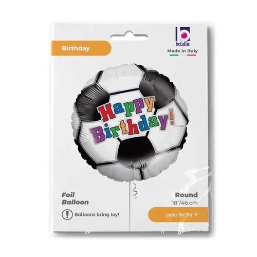 18 "Cumpleaños de balón de fútbol (1 UNID.)