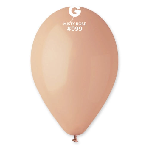 LÁTEX 100CT MISTY ROSE #099, 30cm