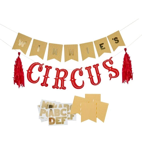 GUIRNALDA PERSONALIZABLES DE CIRCO X2 2M