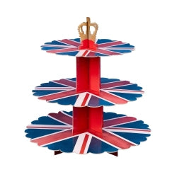 PUESTO DE TARTAS UNION JACK DE TRES PISOS