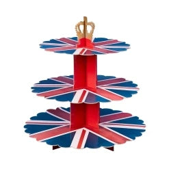 PUESTO DE TARTAS UNION JACK DE TRES PISOS
