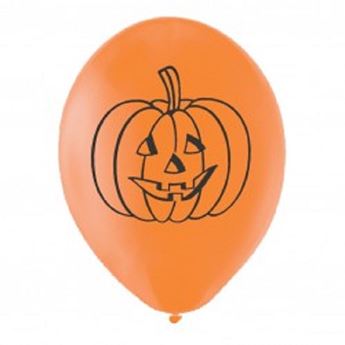 Globos Calabaza Látex (6 uds)