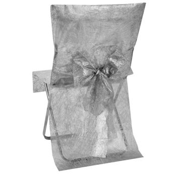 Fundas para Silla Plateadas (2 unidades)