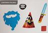 Bolsa Cumpleaños Cotillón Piratas Infantil