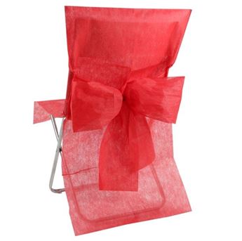 Fundas para Silla Roja Maxi Pack (10 unidades)