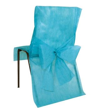 Fundas para Silla Turquesa Maxi Pack (10 unidades)