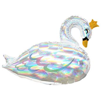 Globo Cisne Iridiscente (73cm)