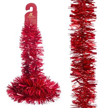 Espumillón Rojo (180cm x 7cm)