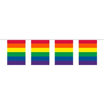 Guirnalda Orgullo LGBT Rainbow plástico (10m)
