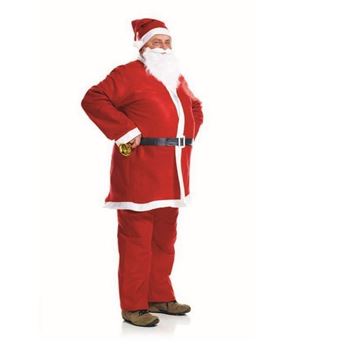 Disfraz de Santa Claus Económico (Talla L)