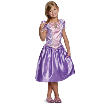 Disfraz Rapunzel Enredados de Disney (7-8 Años)