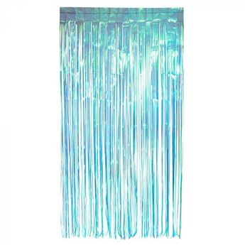Cortina Azul Claro Iridiscente (2m)
