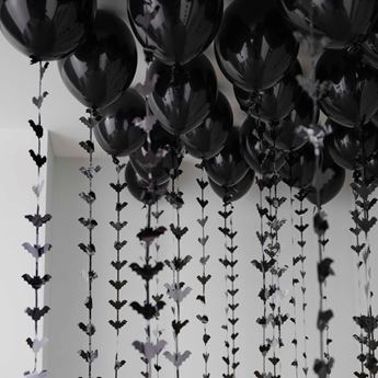 Decorado Halloween Globos con Murciélagos (35uds.)