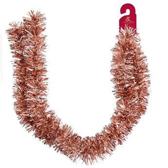 Espumillón Rosa Metalizado (180cm x 7cm)