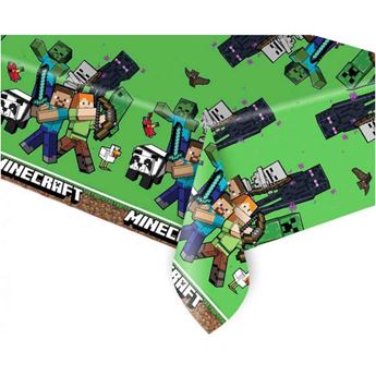 Mantel de Minecraft plástico (180x120cm)