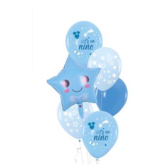 Set de Globos "Es Un Niño" - Pack Decorativo