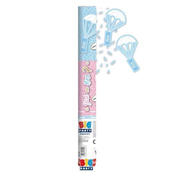 Cañón de Confeti Paracaídas Revelación de Género Es Niño (60cm)
