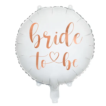 Globo Blanco Bride to Be Foil Despedida (35cm)