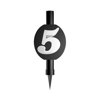 Bengala Número 5 Negra
