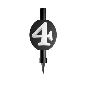 Bengala Número 4 Negra