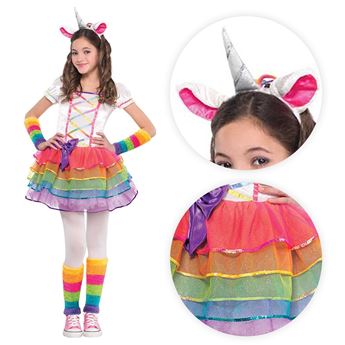 Disfraz Unicornio Rainbow Premium (Talla 8-10 Años) *Ultimas