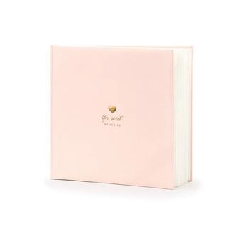 Libro de Firmas For Sweet Memories en Rosa Empolvado