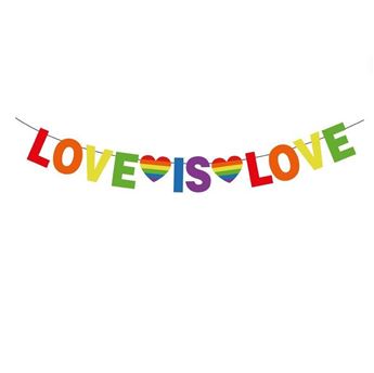 Guirnalda Love is Love cartón (3m)