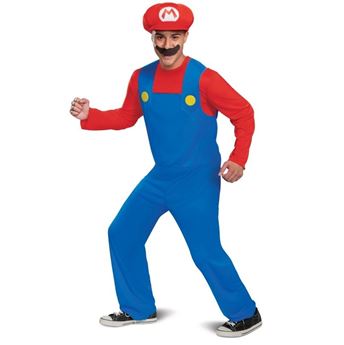 Disfraz de Super Mario de Lujo Adulto (Talla L-XL)