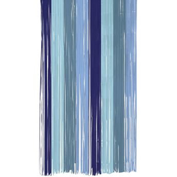 Cortina Azul Metalizada Mix (2m x 1m)