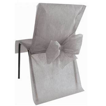 Fundas para Silla Gris Maxi Pack (10 unidades)