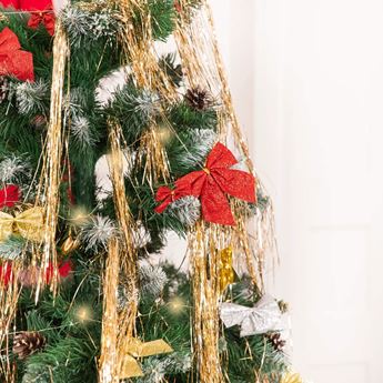 Cabello de Ángel para Árbol de Navidad Dorado 33x50cm