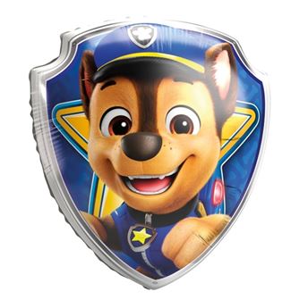 Globo Chase Patrulla Canina Placa Foil 68x75 cm