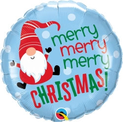 18 " 1unid. Feliz Navidad gnomo