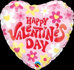 Globo foil happy valentine day