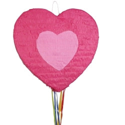 PAPEL DE CORAZÓN DE PIÑATA DE TIRA 49,4 X 47,9 X 9,3 CM